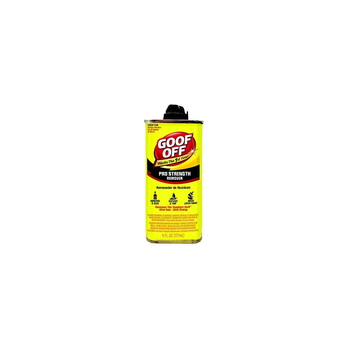 Damp Rid Fg661 Goof Off Pro Strength Remover, 6 Oz. 1
