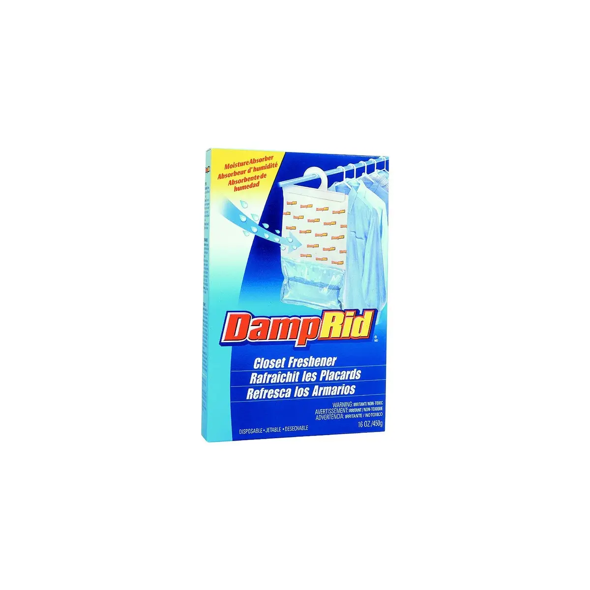 Damp Rid Fg80fssb Fresh Scent Hanging Moisture Absorber, 14 Oz. 1