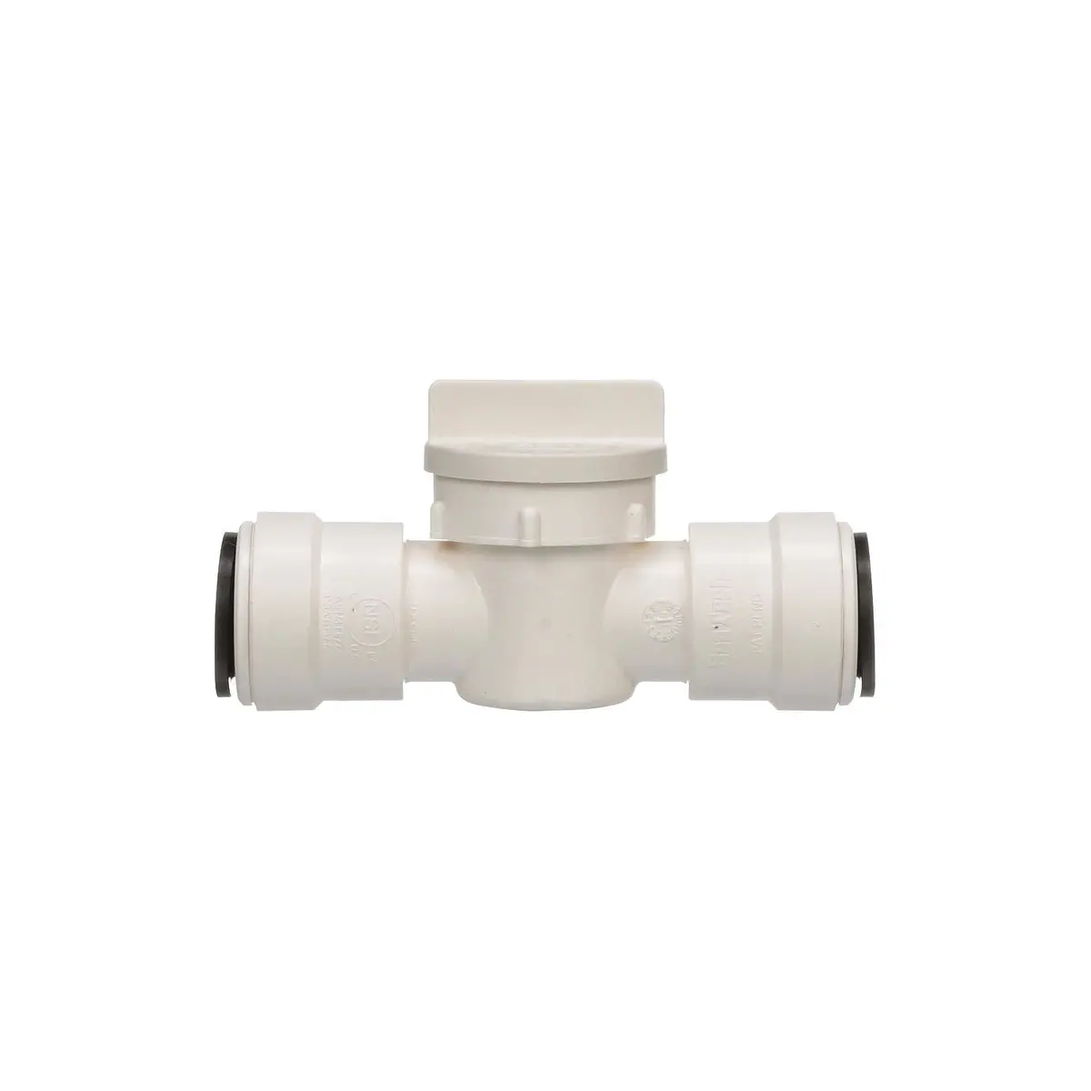 Sea Tech 959098 Aqualock Plastic Fitting, Straight Valve, 1/2" Cts 1