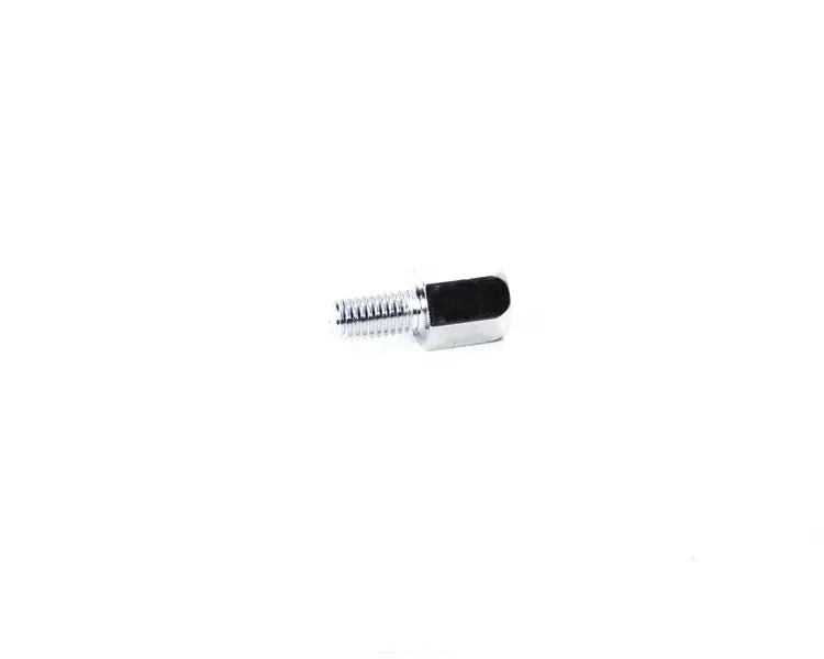 Mirror Adaptor Convert Normal Thread To Reverse Thread - 8Mm To 10Mm Chrome 1