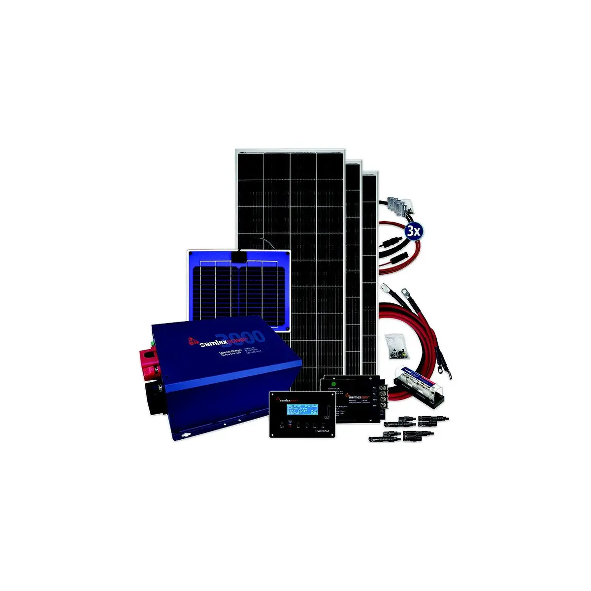 Samlex Spbenjoy600 Solar + Power Bundle, Enjoy 600W Bundle W/3 Panels 1