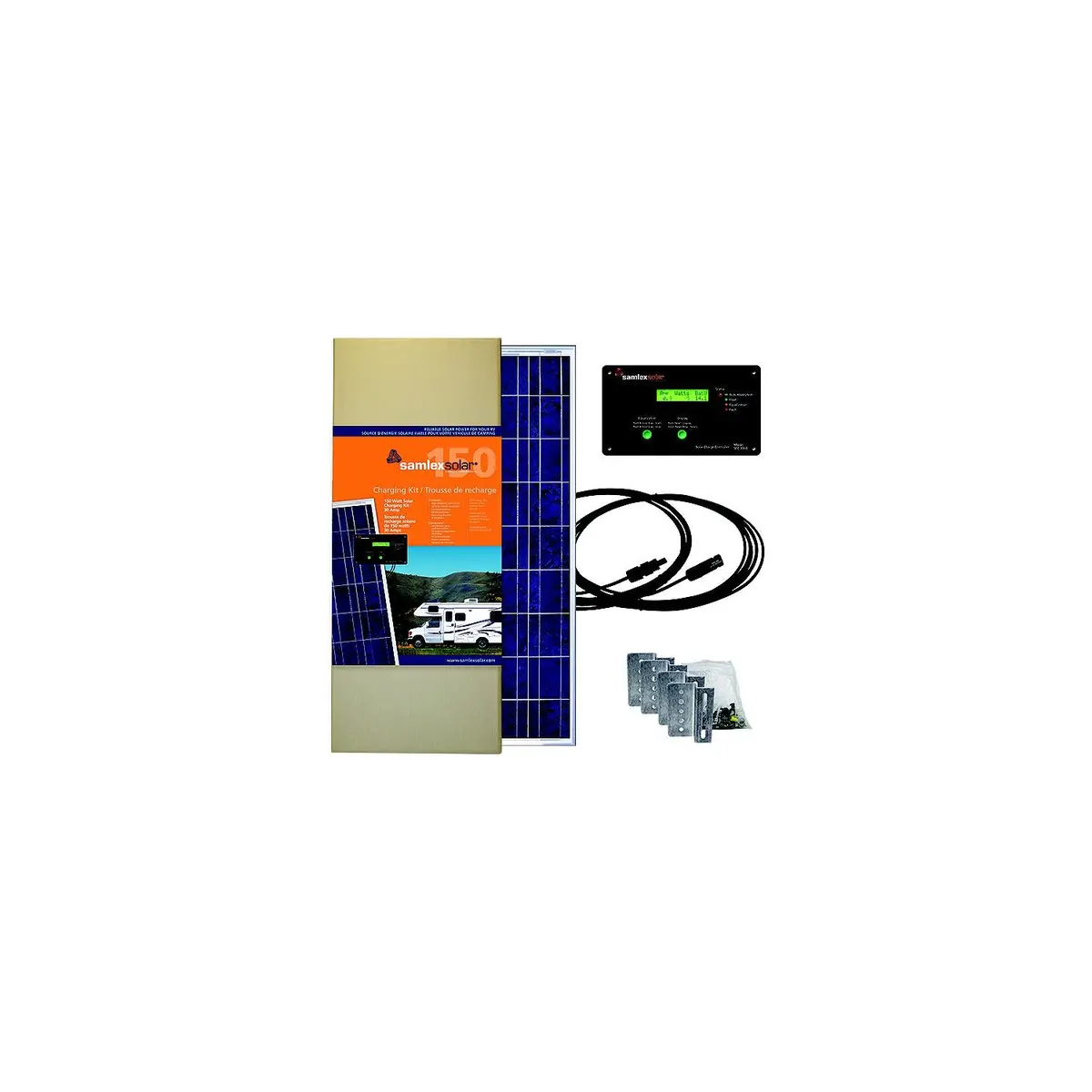 Samlex America Srv-150-30A Samlexsolar 150W Solar Charging Kit 1