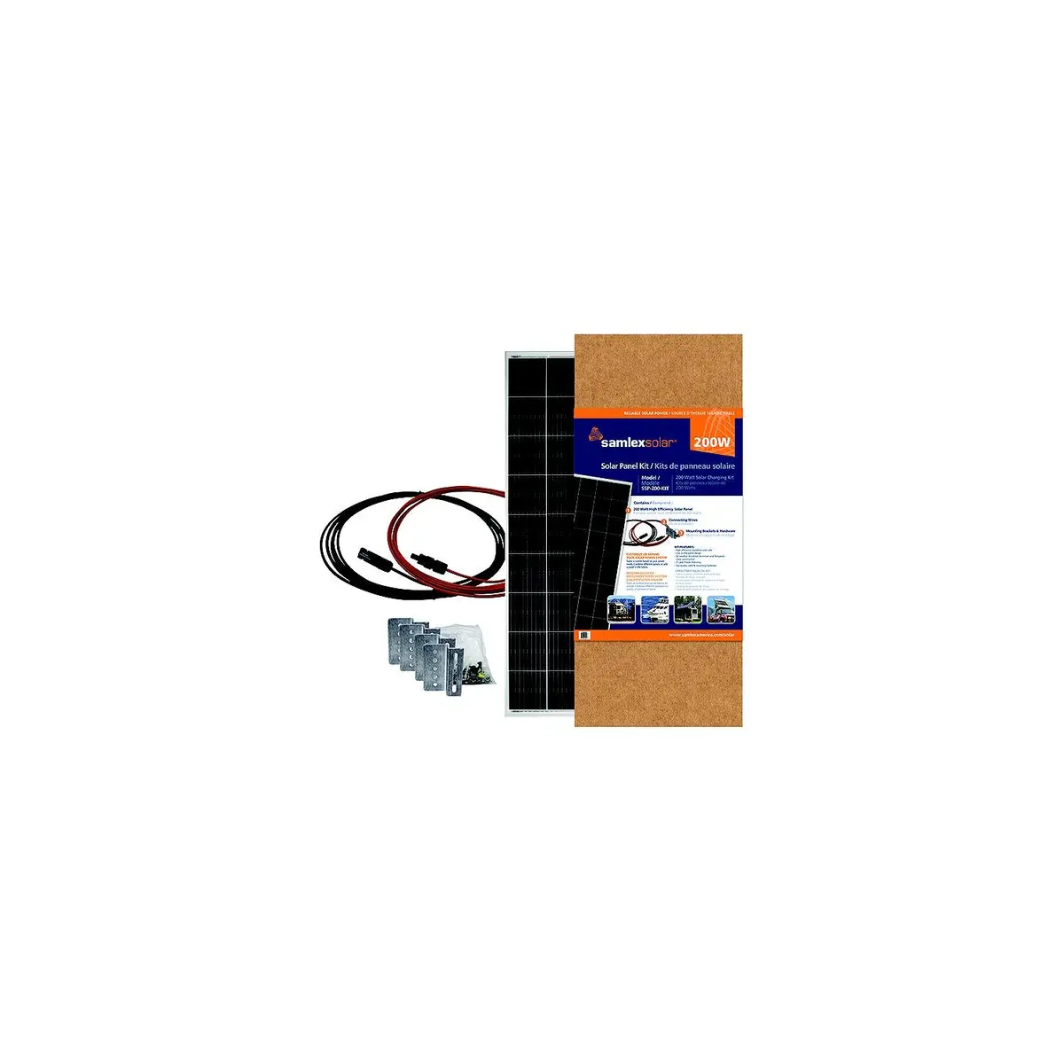 Samlex America Ssp-200-Kit Samlexsolar 200W Solar Panel Kit 1