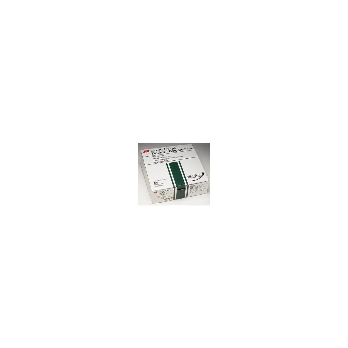 3M 615 6" 40E D/F Green Hookit Discs 1