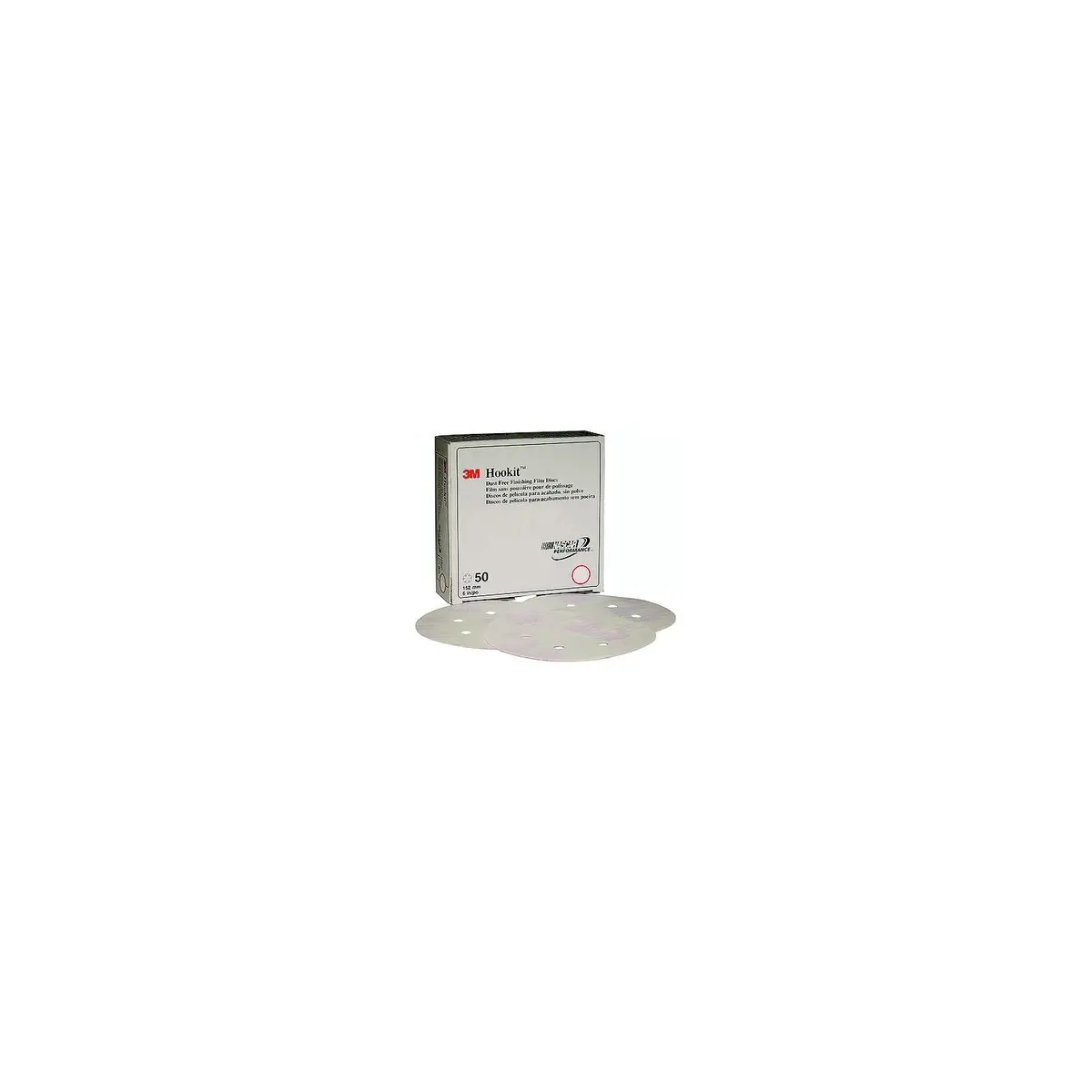 3M 1069 6" P1000 Hookit Dust Free Finishing Film Disc 1