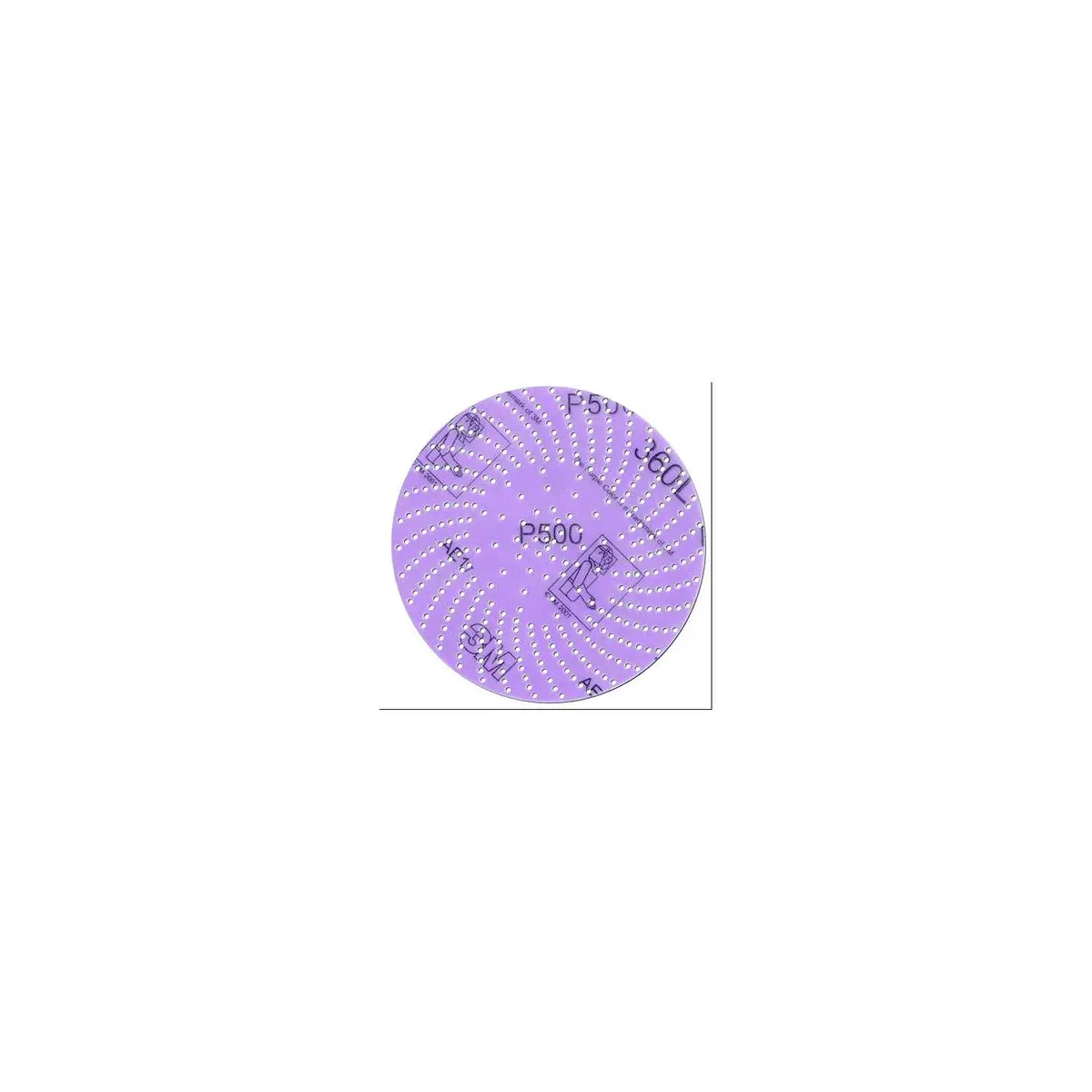 3M 20801 Sand Disc 6" 360L P320 100/Bo 1