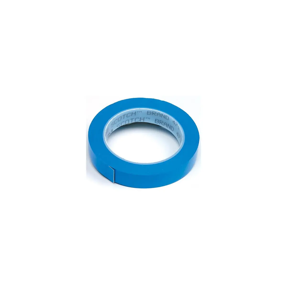 3M 3120 #471 Blue Plastic Tape 3/4 1