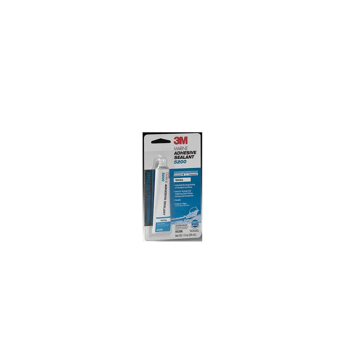 3M 5206 5200 Sealant White 1 Oz. 1