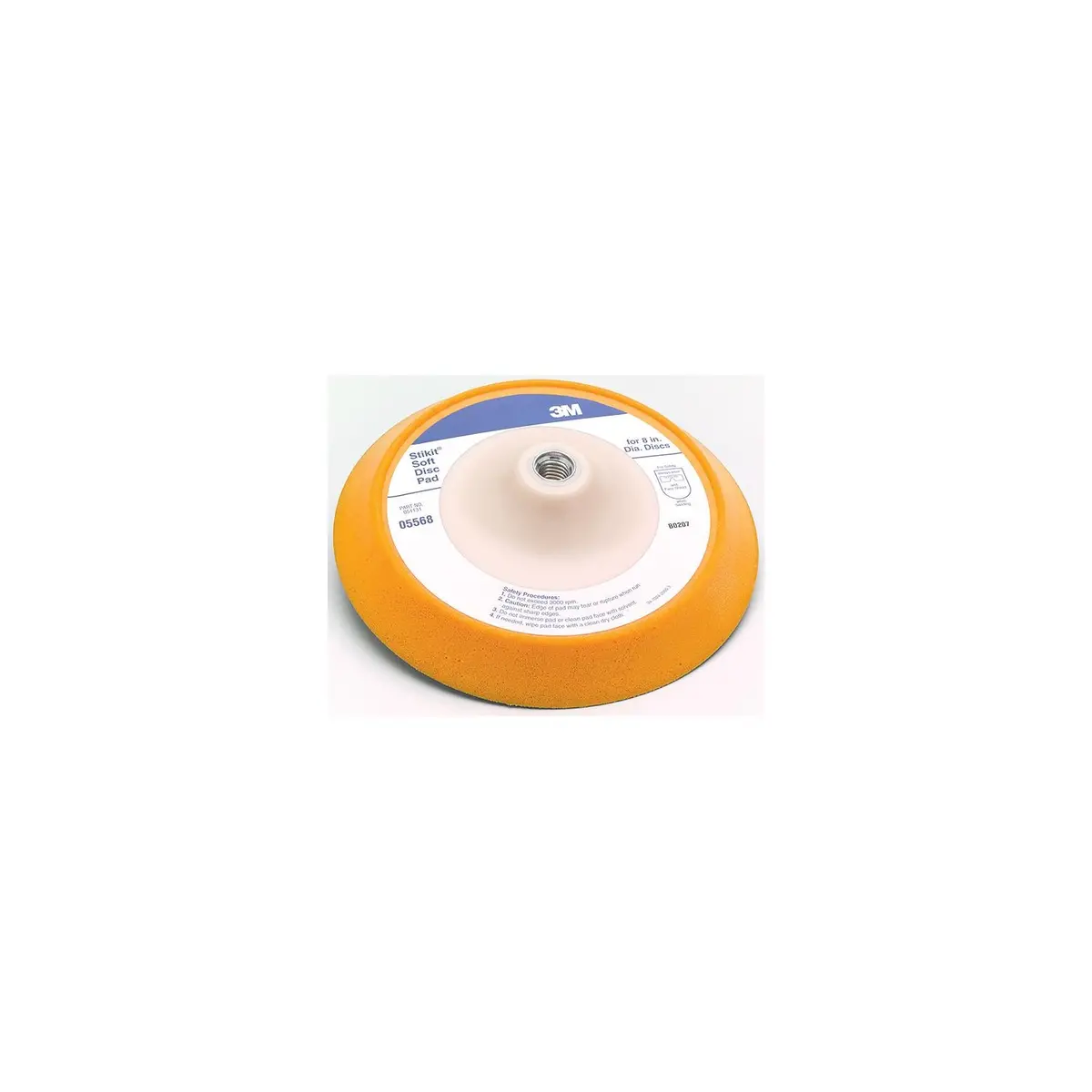 3M 5568 Stikit Soft 8" Disc Pad 1