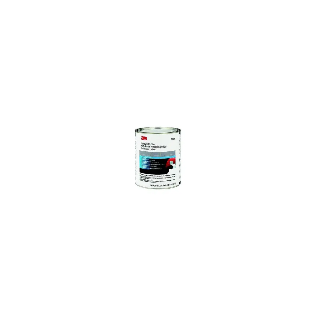 3M 5800 Lightweight Body Filler -Quart 1