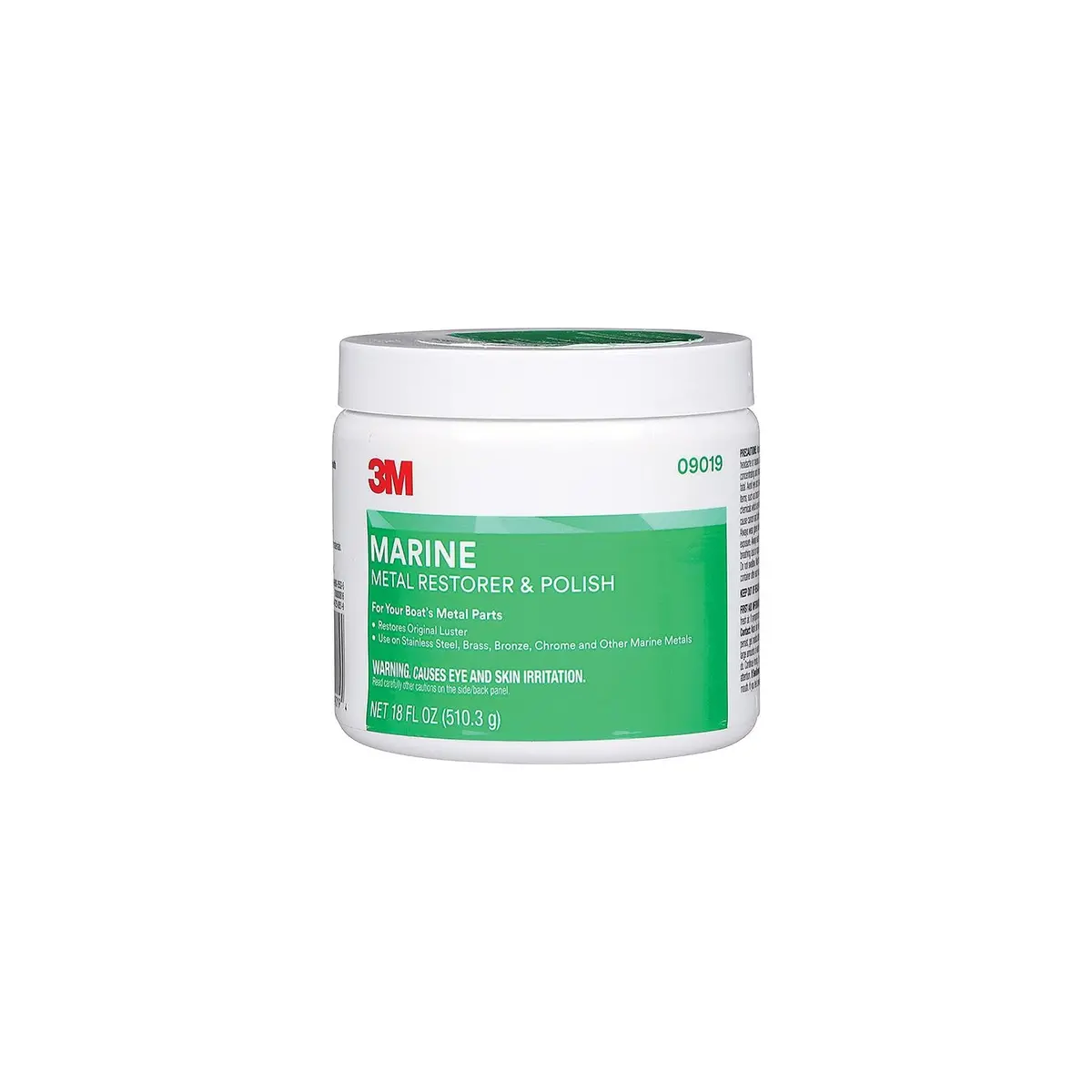 3M 9019 Metal Restorer & Polish Paste, 18 Oz. 1