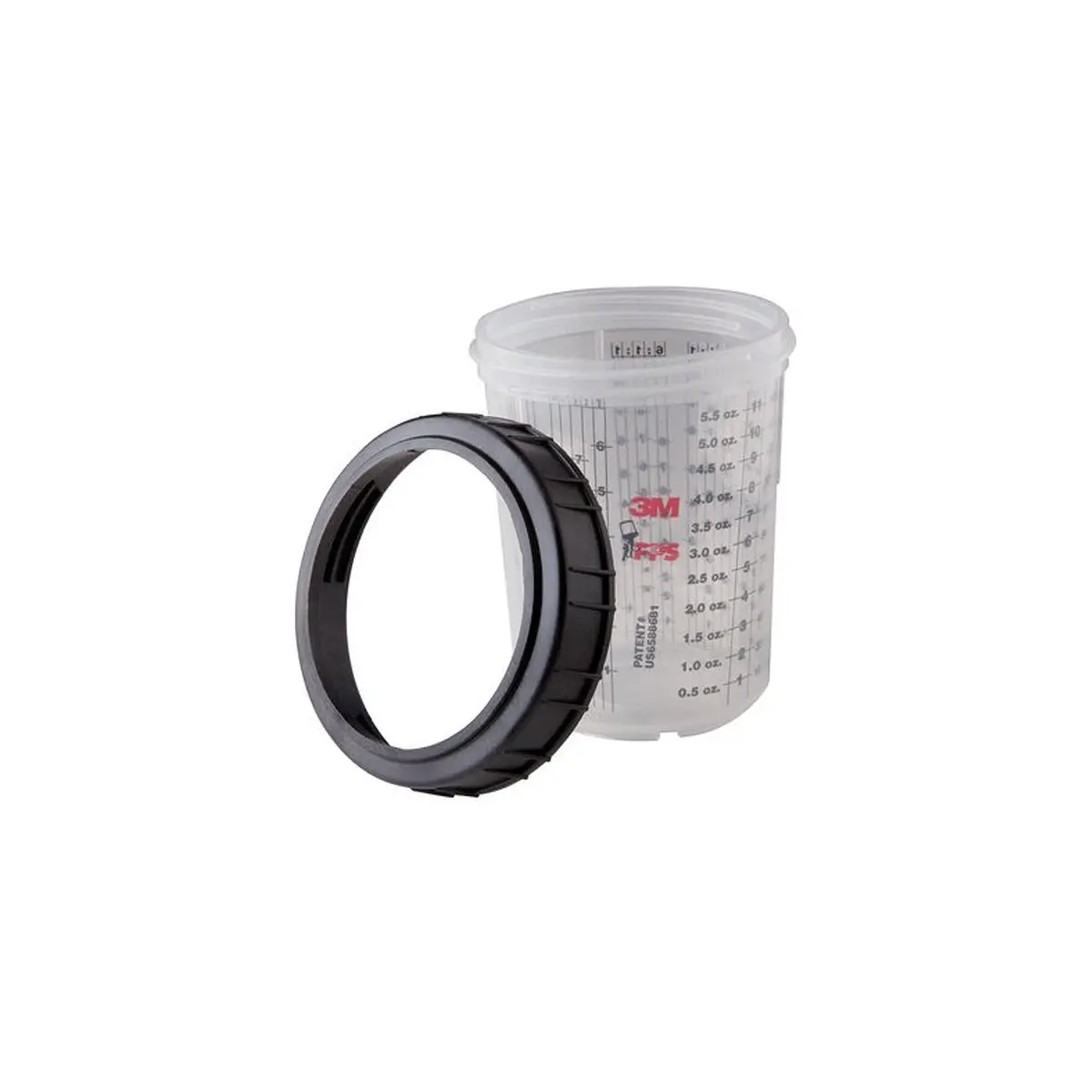 3M 16115 Paint Prep System Mini Cups & Collars 1