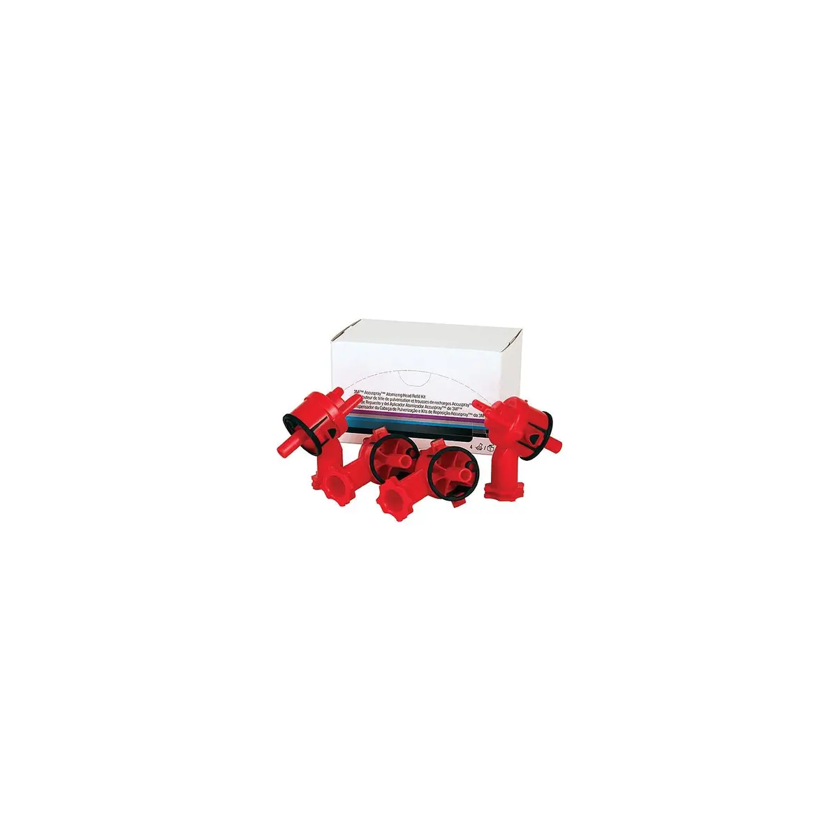 3M 16609 Atomizing Head 2.0Mm Red Opaque 1