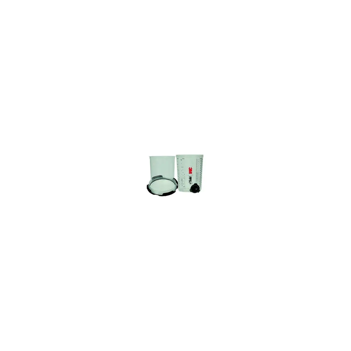 3M 26000 Pps Series 2.0 Spray Cup System, Standard (22Oz, 650Ml), 50/Pk 1