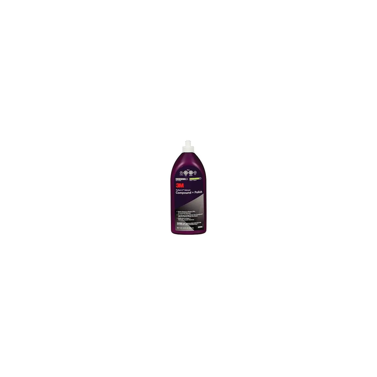 3M 30344 Perfect-It Gelcoat Compound + Polish, Quart 1