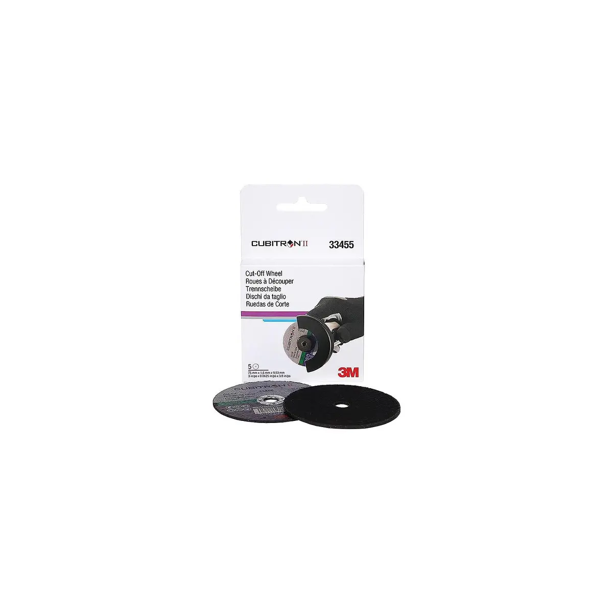 3M 33456 Cubitron Ii Cut-Off Wheel 1