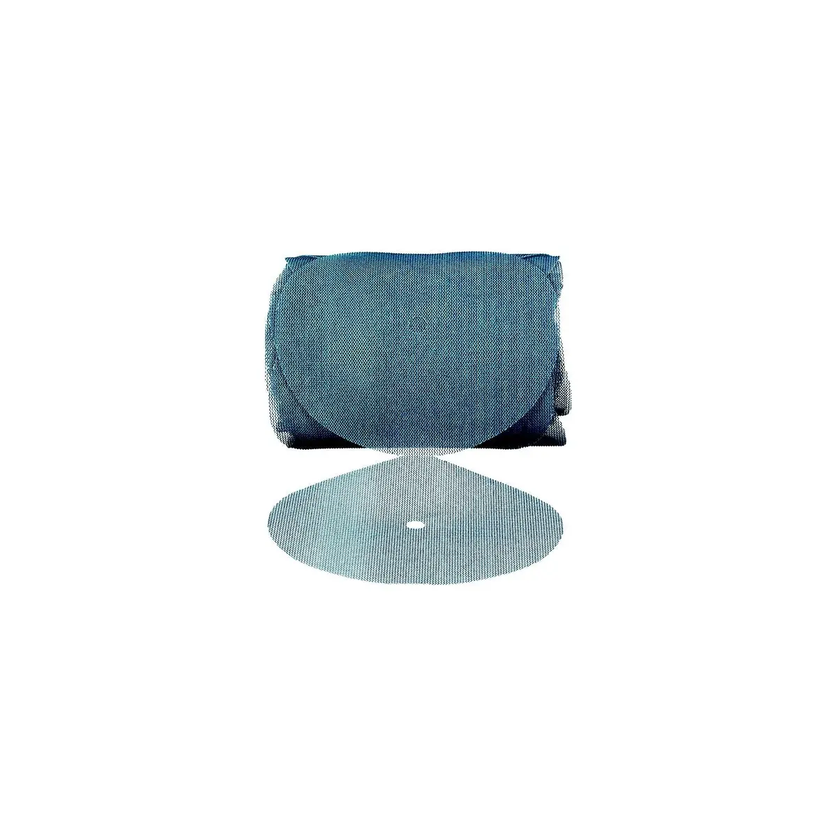 3M 36420 Cubitron Ii Hookit 6" Blue Net Disc Roll, 80 Grit 1