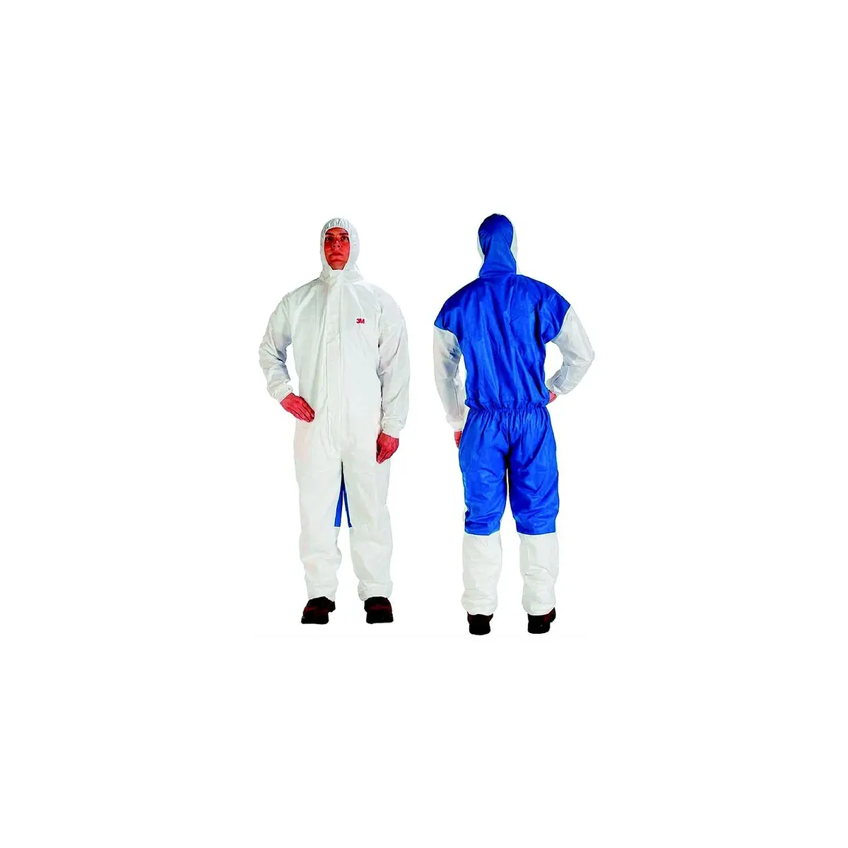 3M 45353Xl Marine Coverall White/Blue 5/6 3Xl 1