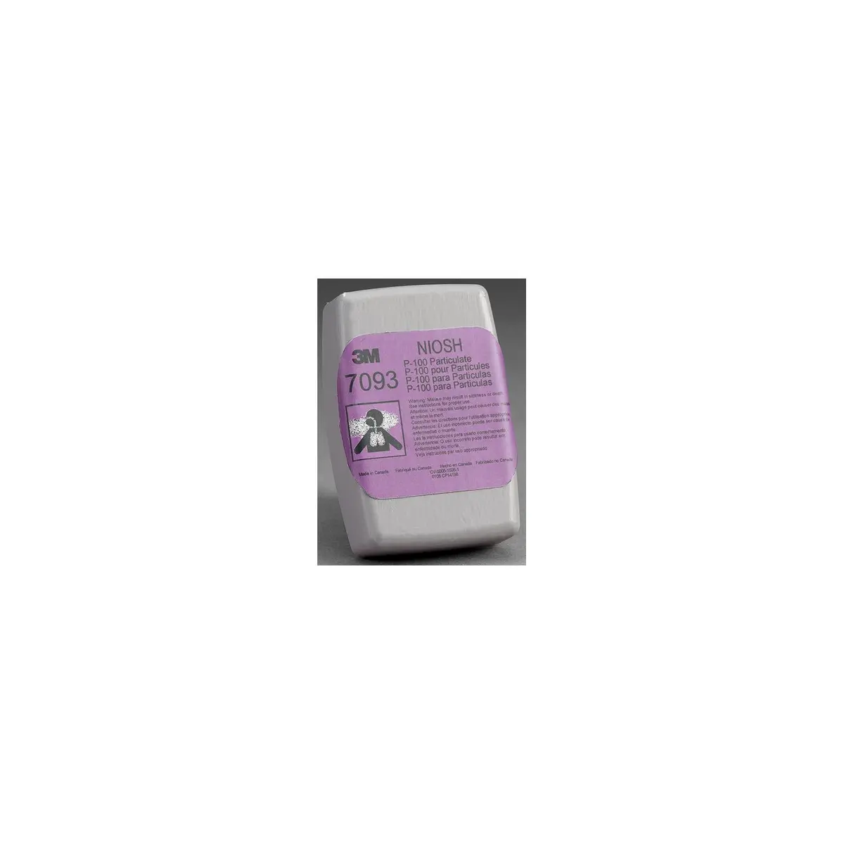 3M 7093 Particulate Filter P100 12/Box 1