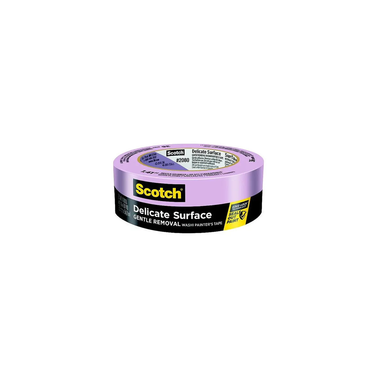 3M 208048Ec Scotch Delicate Surface Painters Tape 2080, 2" X 60 Yds. 1