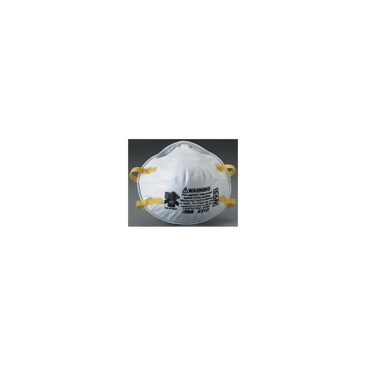 3M 8210N95 Particulate Respirator 8210, N95 1
