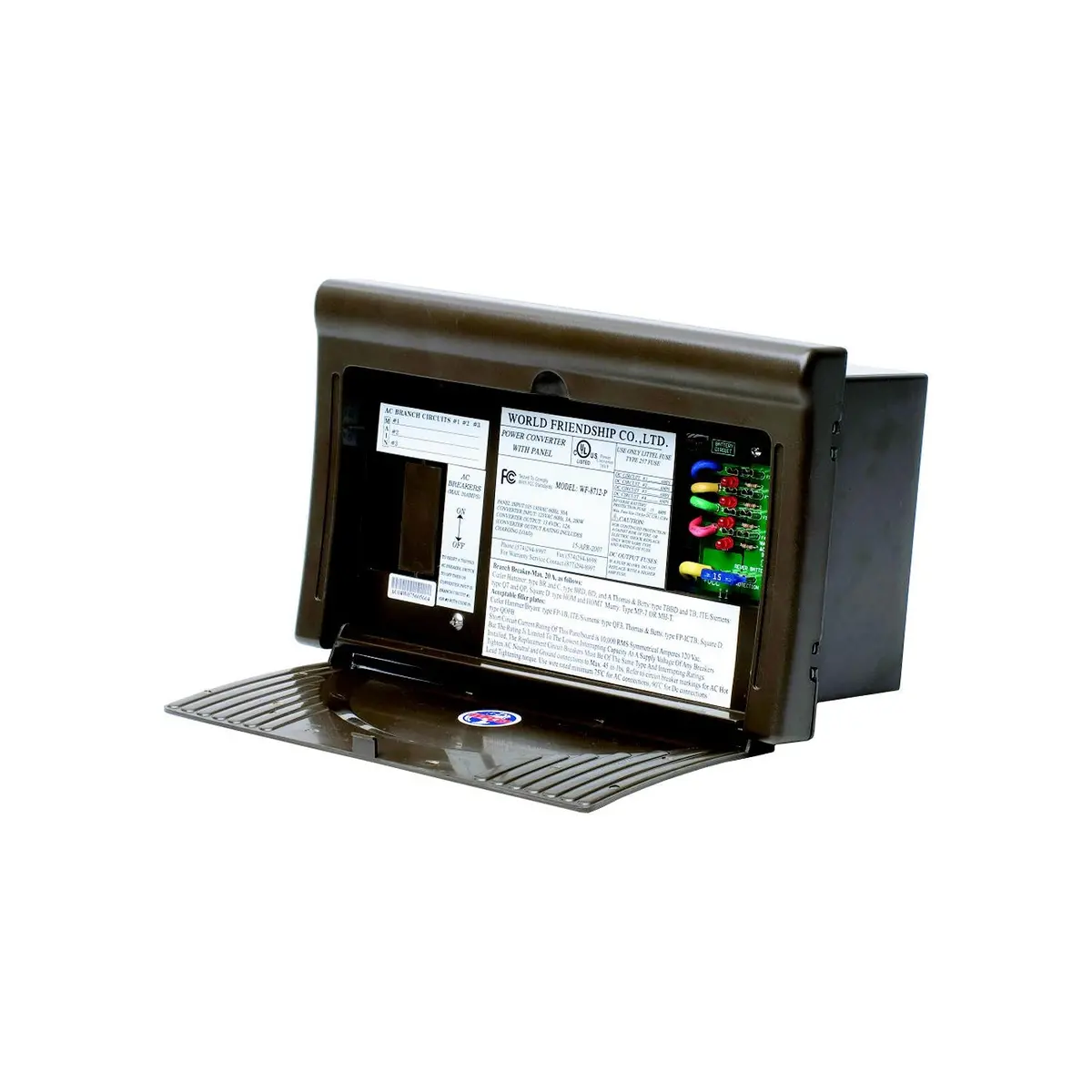 Wfco Wf-8735-Ad 8700 Series Rv Battery Charger Power Center, 35 Amp 1