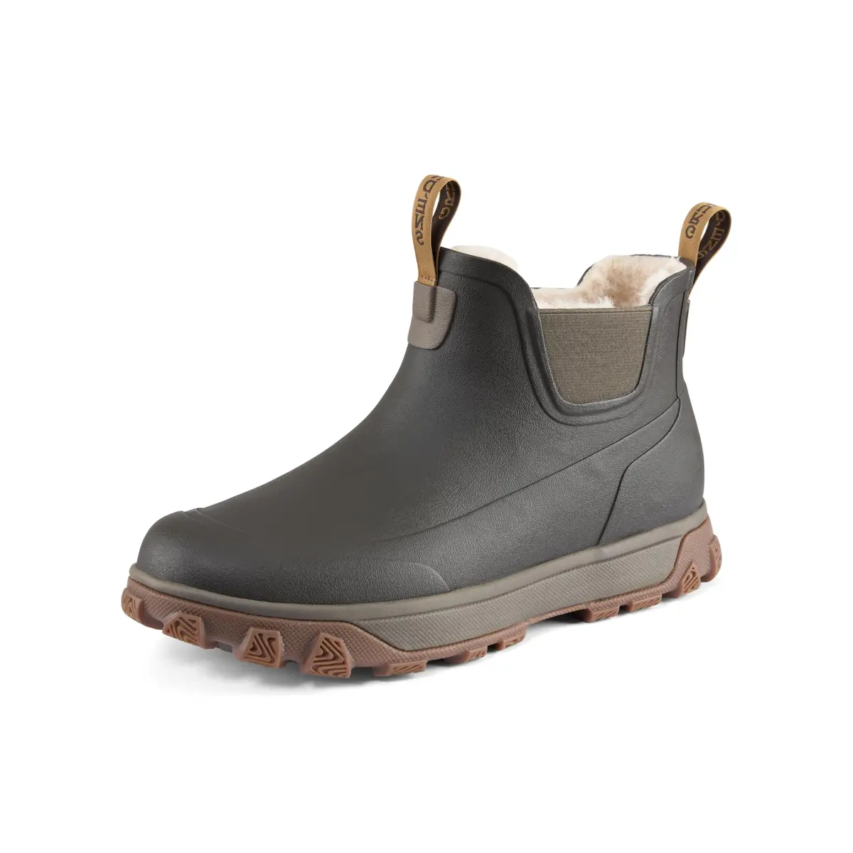Grundens 60043-200-1010 Deviation Sherpa Ankle Boot-Brown-M 10 1