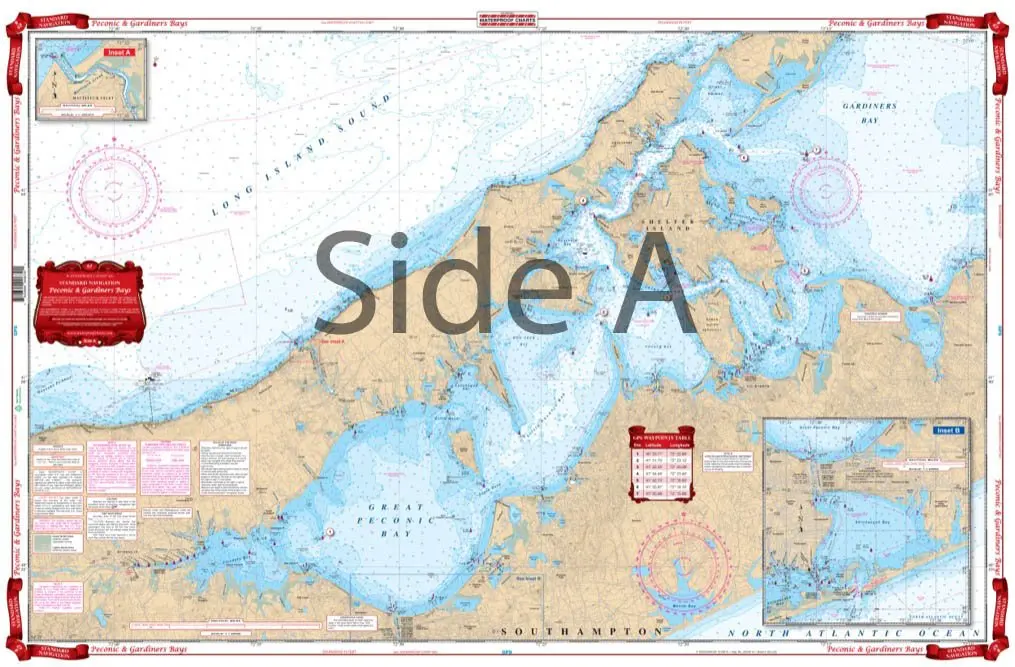Waterproof Chart 67 Peconic/Gardinrs Bay 1