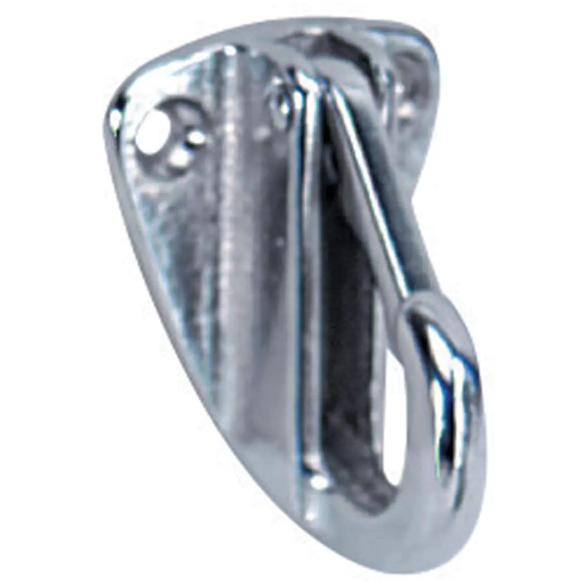 Whitecap S-0977C Fender Hook Cp/Brass 1-9/16" X 1-3/16" 1