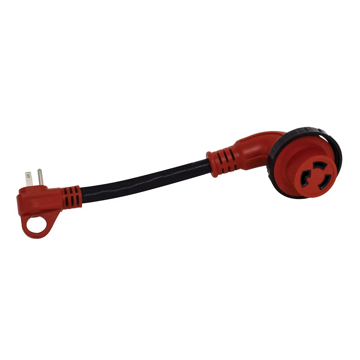 Valterra A10-1530D90vp Mighty Cord 90° Adapter Cord, 15Am-30Af, Carded 2