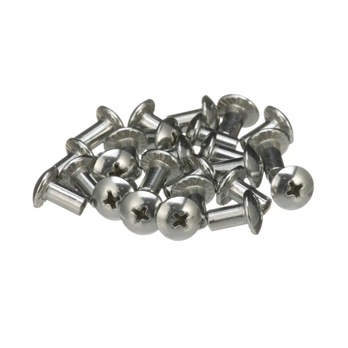 Seachoice Sc2956 18-8 Ss Phillips Barrel Nuts W/ Truss Head, 8-32 X 3/8 In., Pack Of 25 2