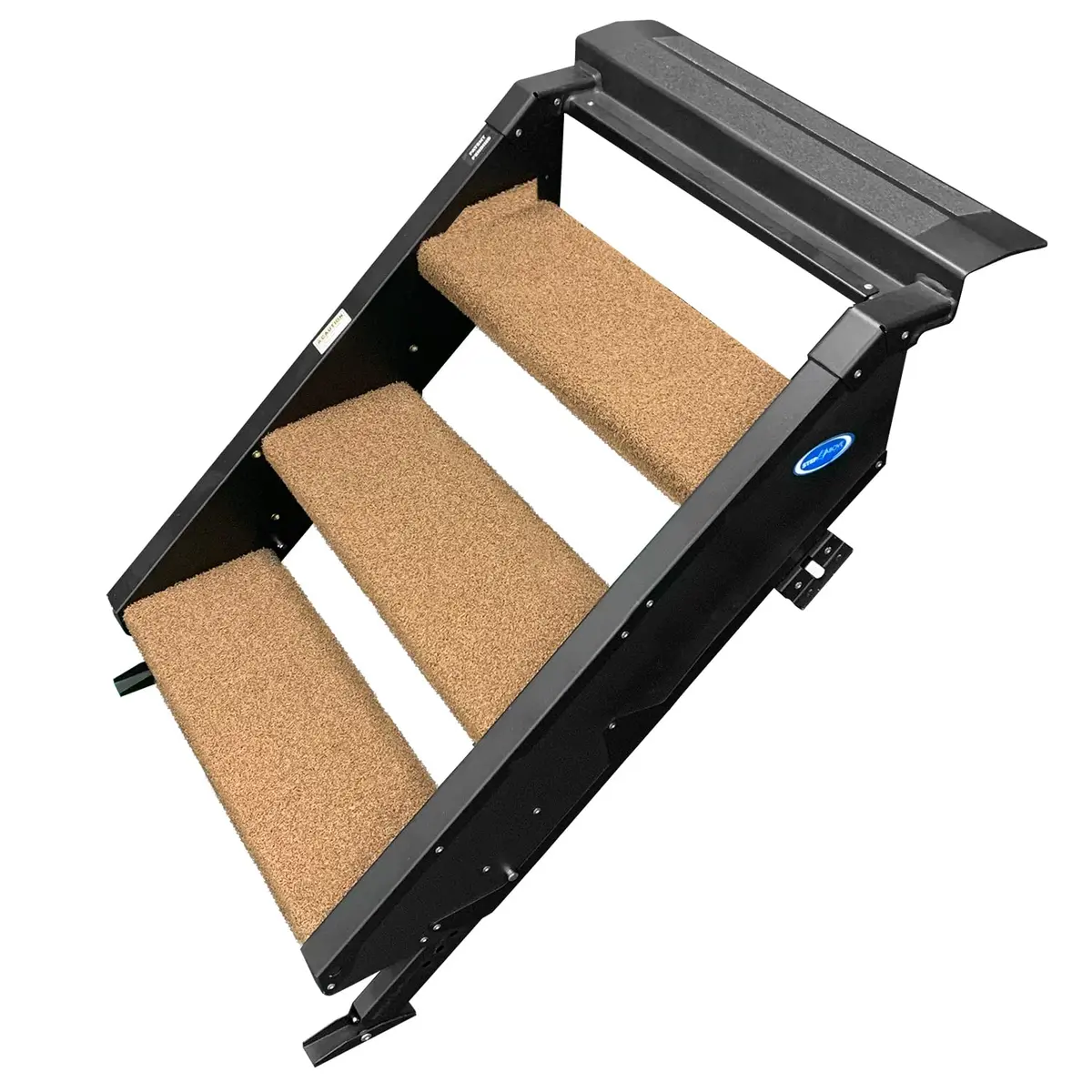Prest-O-Fit 2-0513 Trailhead Rv 3-Step, 19.5" Step Rug For Morryde Stepabove, Buckskin Brown 1