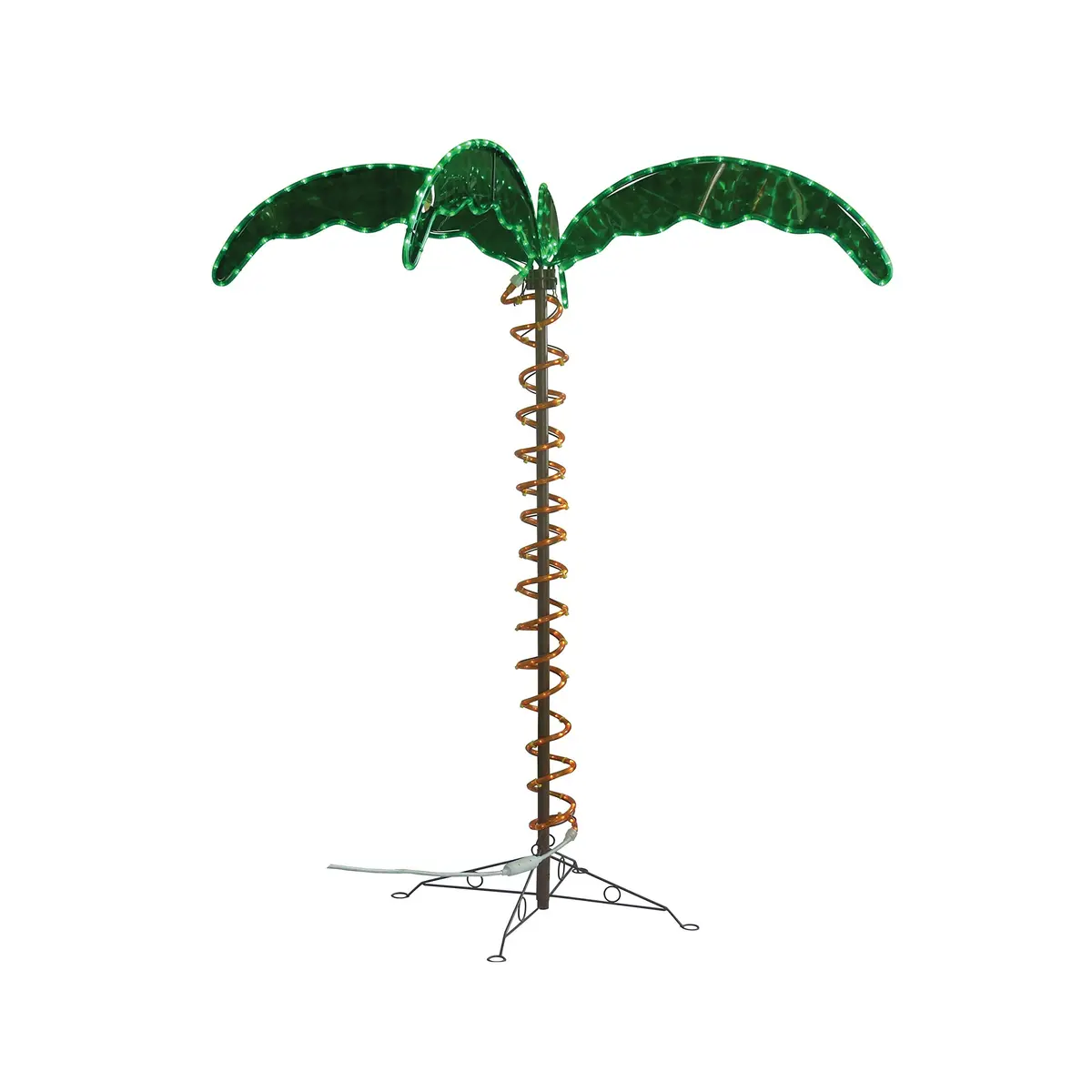 Ming's Mark 8080103 Green Longlife Led Palm Tree, 4-1/2' 1