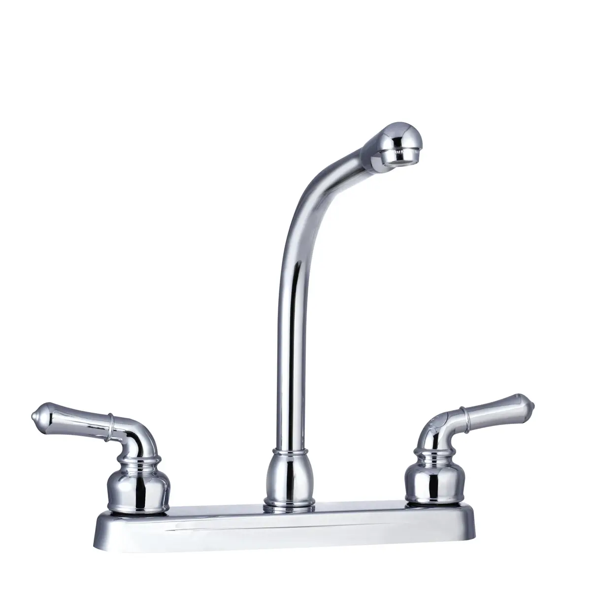 Dura Faucet Df-Pk210c-Cp Classical Hi-Rise Kitchen Faucet, Chrome 1
