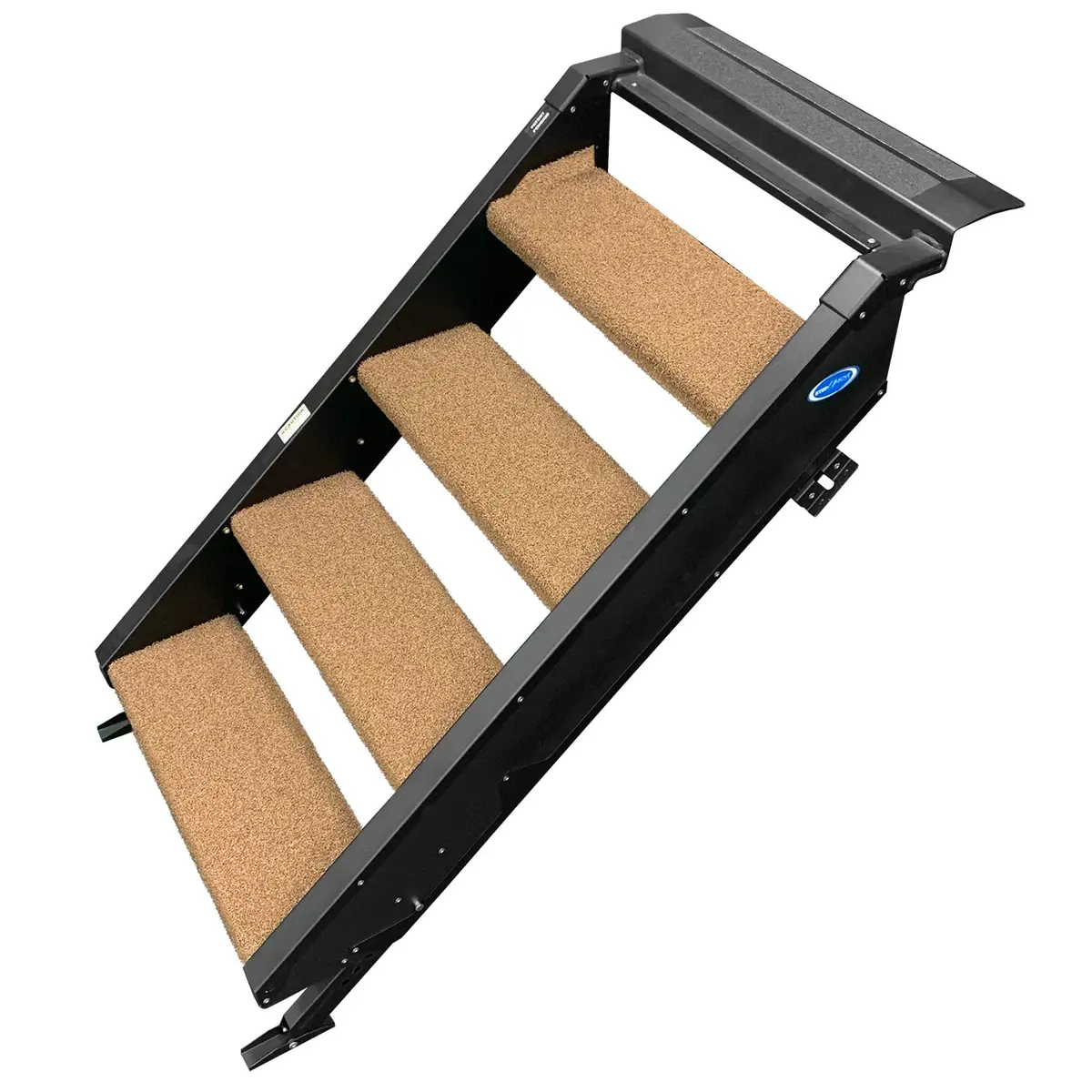 Prest-O-Fit 2-0531 Trailhead Rv 4-Step, 23.5" Step Rug For Morryde Stepabove, Buckskin Brown 1