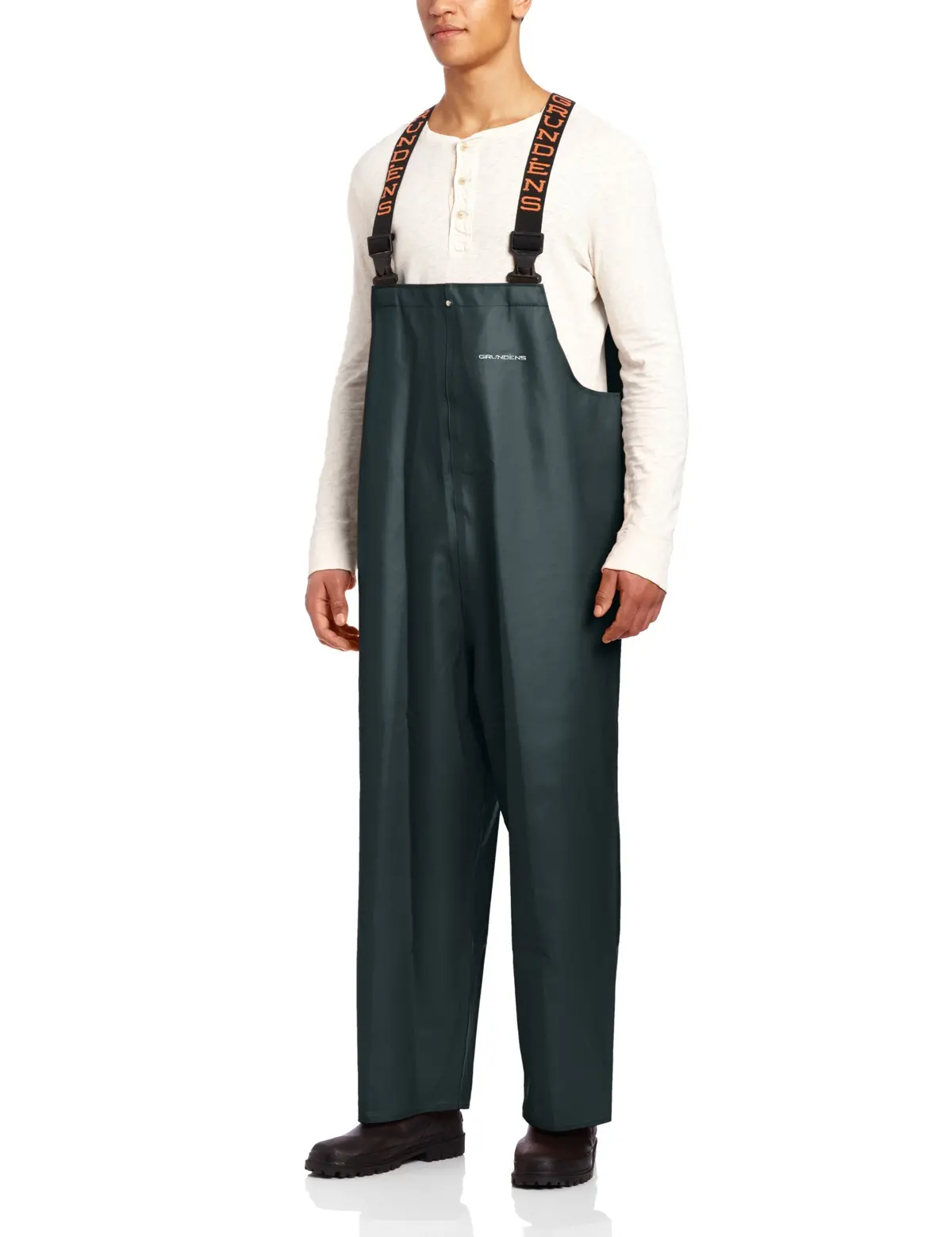 Grundens 10028-300-0015 Clipper 116 Bib-Green-L 1