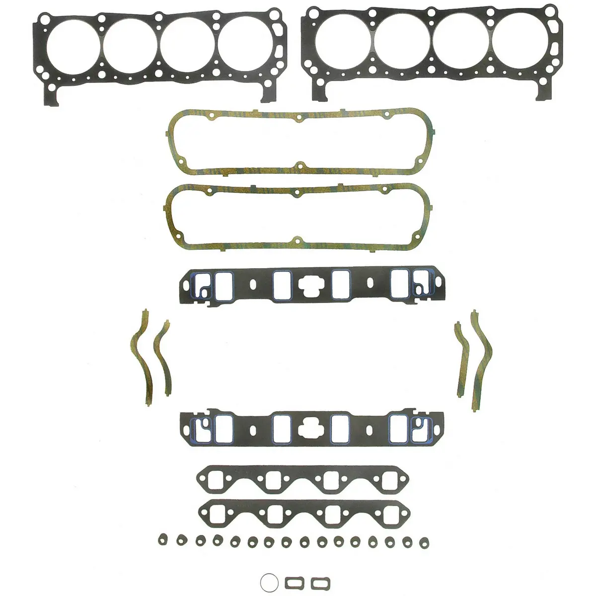 Fel-Pro 17260 Gasket Set Head,Sml Blk Ford V8 1