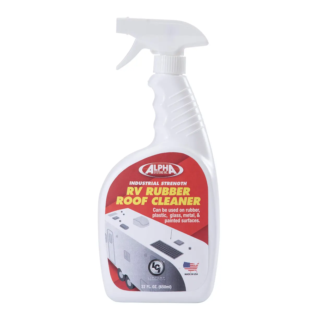 Lippert 862414 Alpha Systems Rv Rubber Roof Cleaner, 22 Fl. Oz. 2