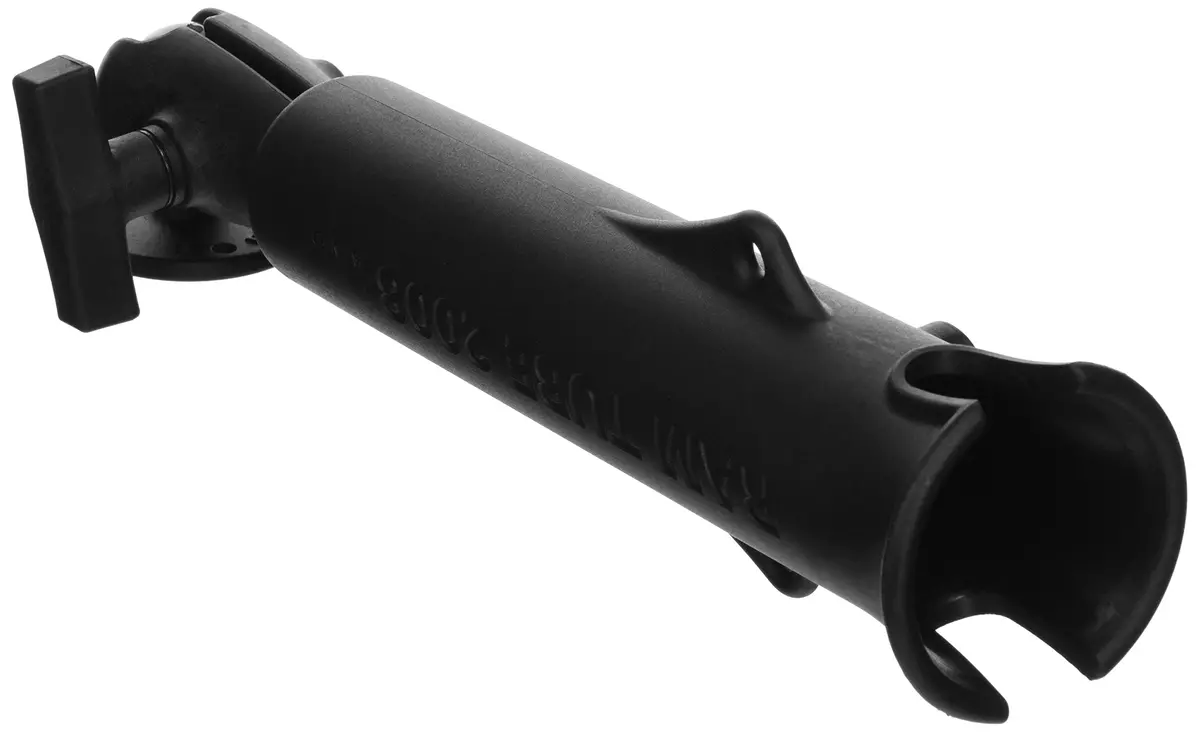 Ram Mounting Systems Rap-119 Ram-Tube 2008 Fishing Rod Holder W/ Round Flat, Surface Base 2