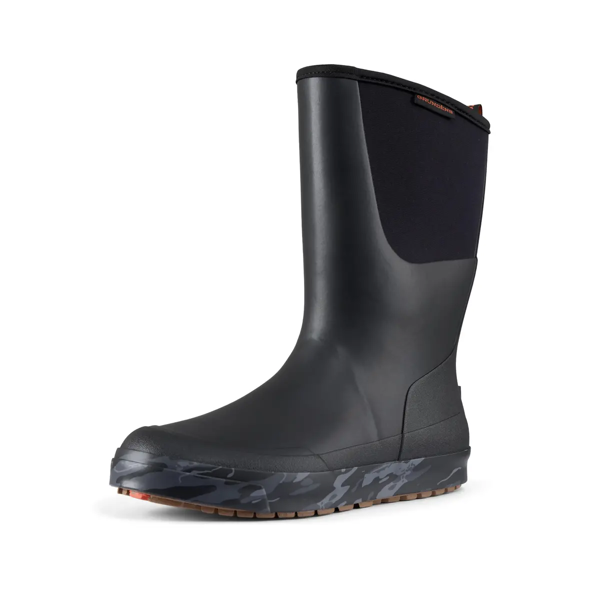 Grundens 60014-908-1008 12 Inch Deck Boot-Blackbeard-M 8 1