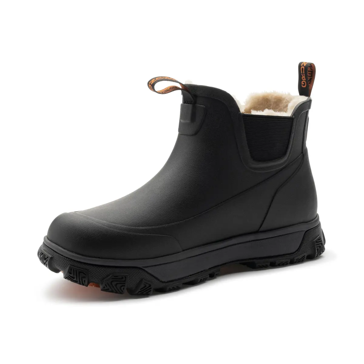 Grundens 60043-001-1010 Deviation Sherpa Ankle Boot-Black-M 10 1