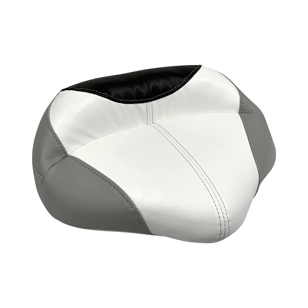 Wise Seats 1466-1782 Wise Baja Series Casting Seat, Brite White/Gray/Black 1