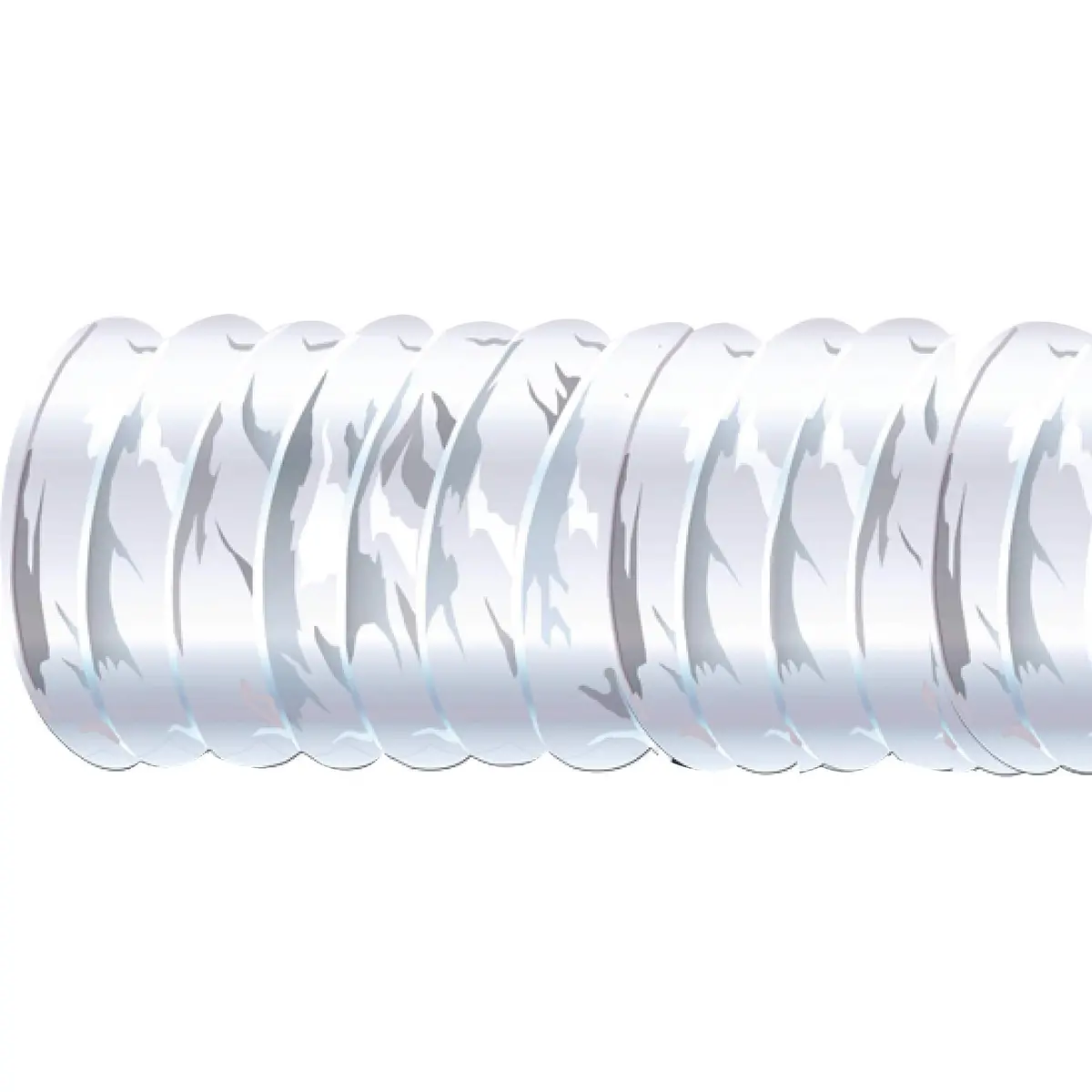 Shield 16-400-4000Ws Shields Marine Series 400 & 402 Vinylvent Ducting Hose, White 2