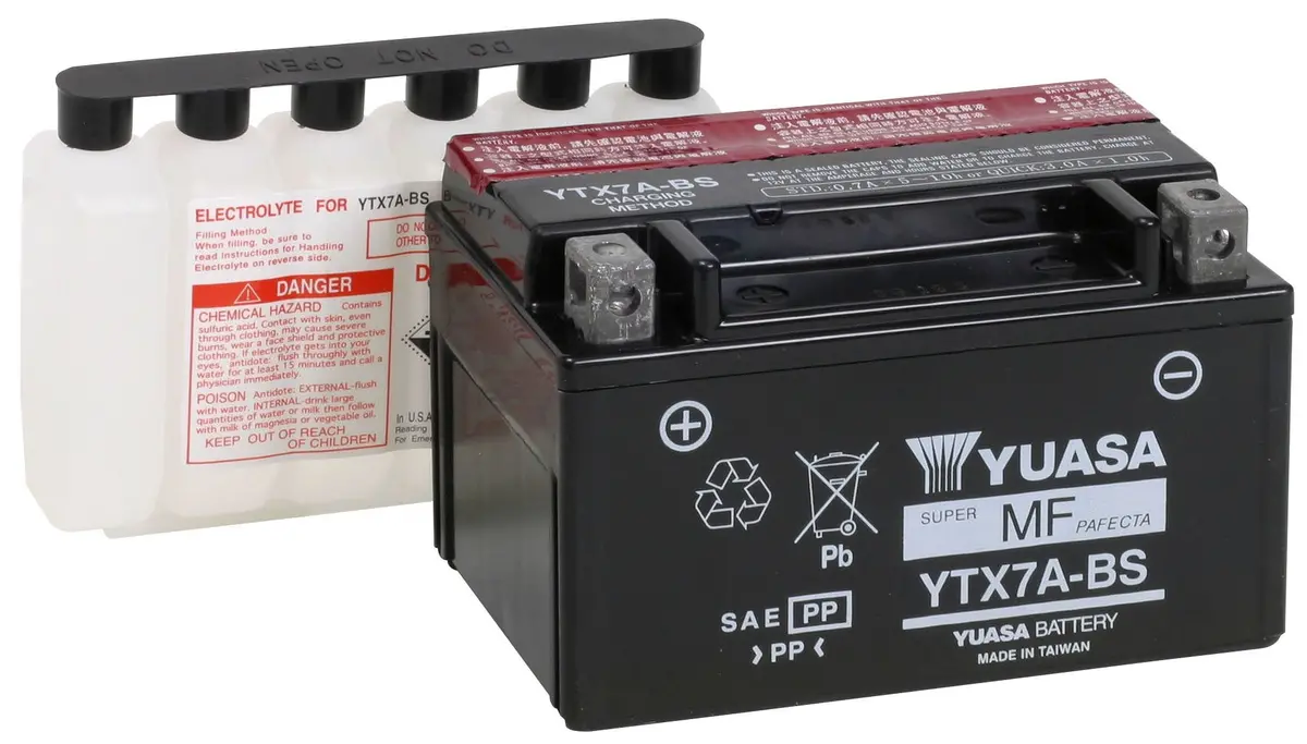 Yuasa Battery Inc. Yuam32x7a Yuasa Maintenance Free Battery Fresh Pack 1