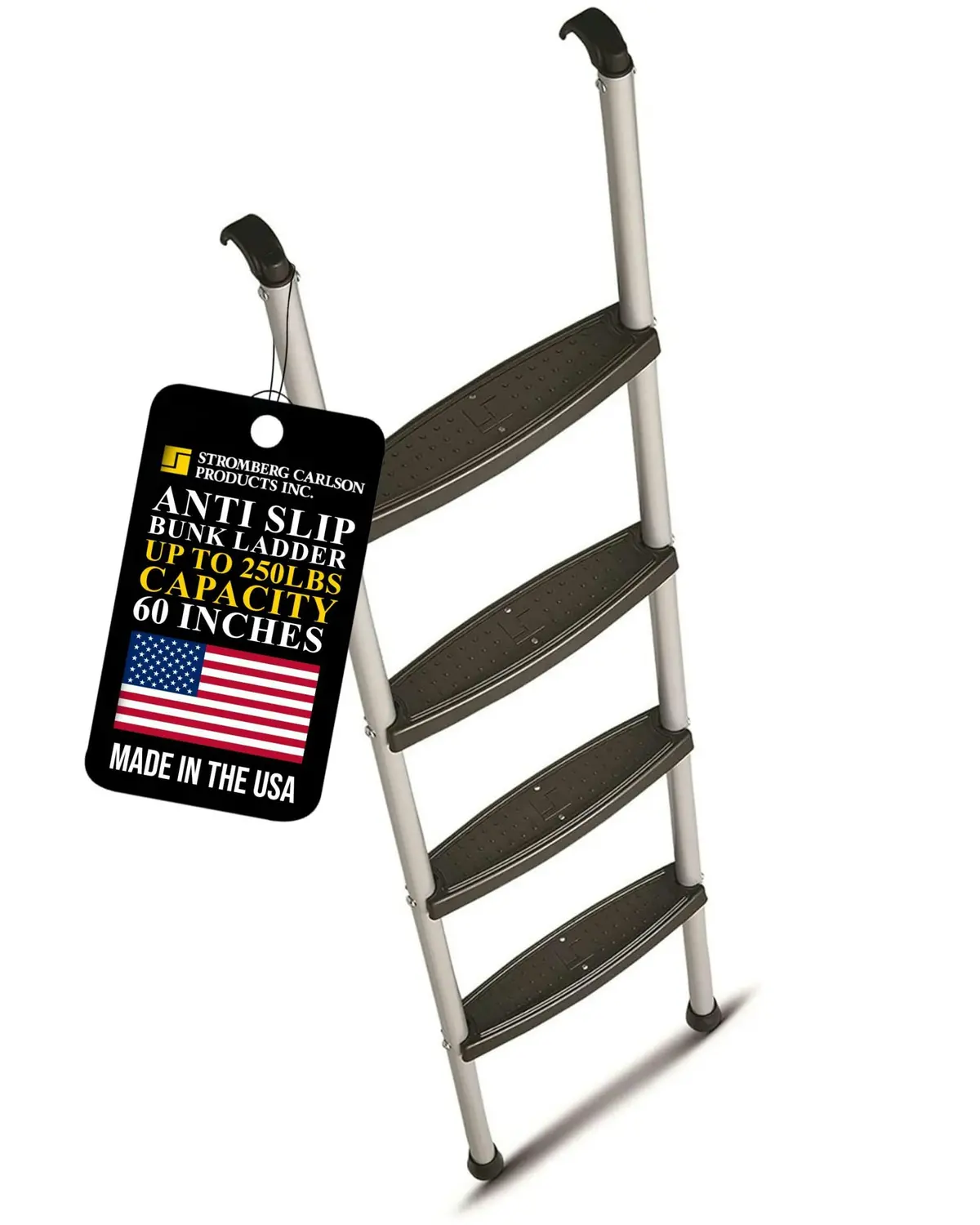 Stromberg Carlson La-2021460 Stromberg-Carlson Rv Bunk Ladder, 60", Silver 1