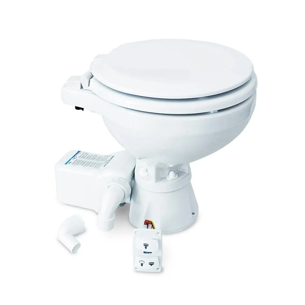 Albin Group Marine Toilet Silent Electric - 12V 1