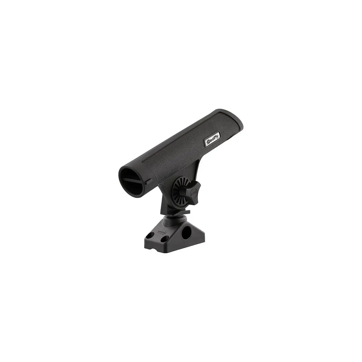 Scotty 0350-Bk 350 Rodmaster Ii Rod Holder W/#241 Combination Side/Deck Mount, Black, 12/Case 1