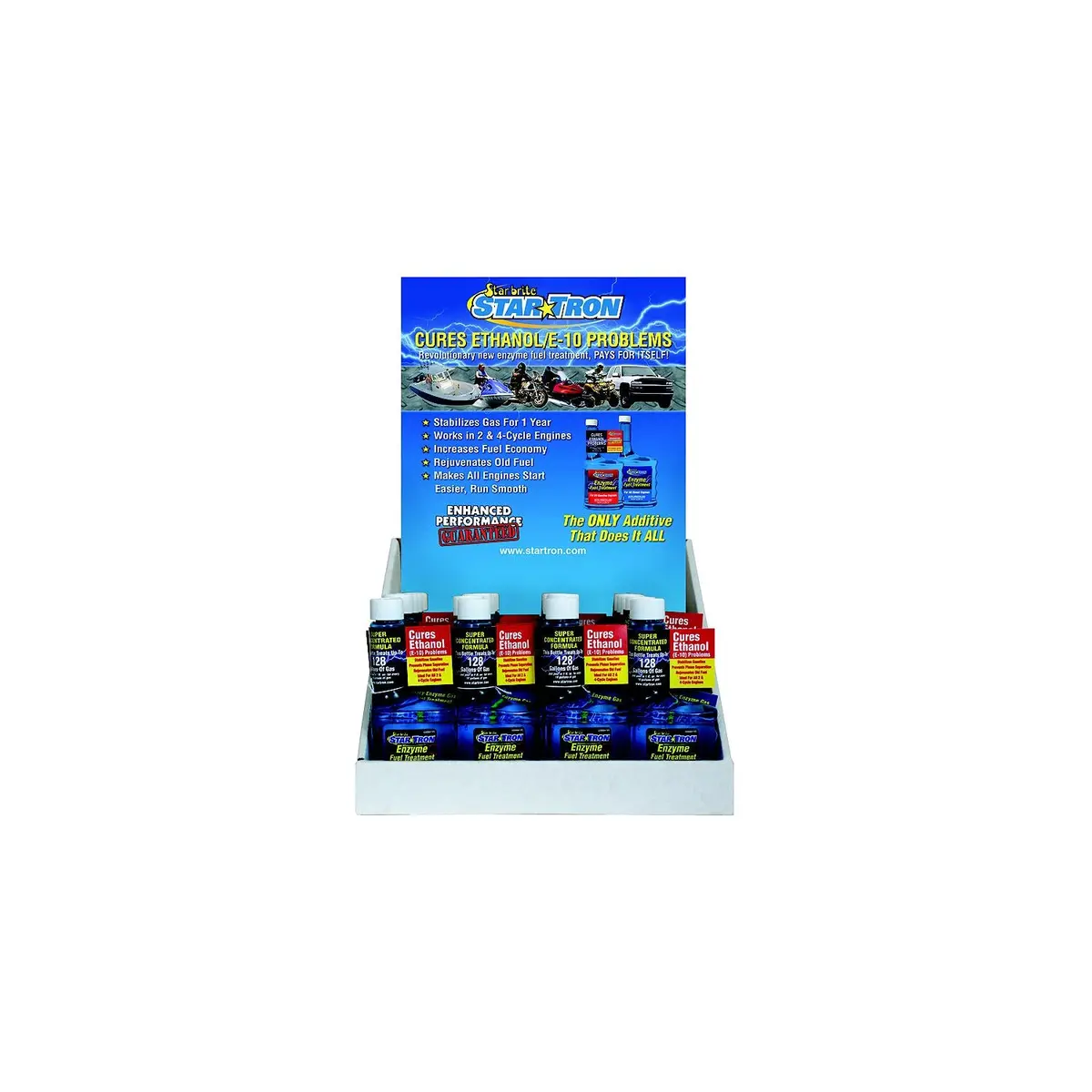 Star Brite 93625 Starbrite Star Tron Gas Additive Countertop Marine Display 1