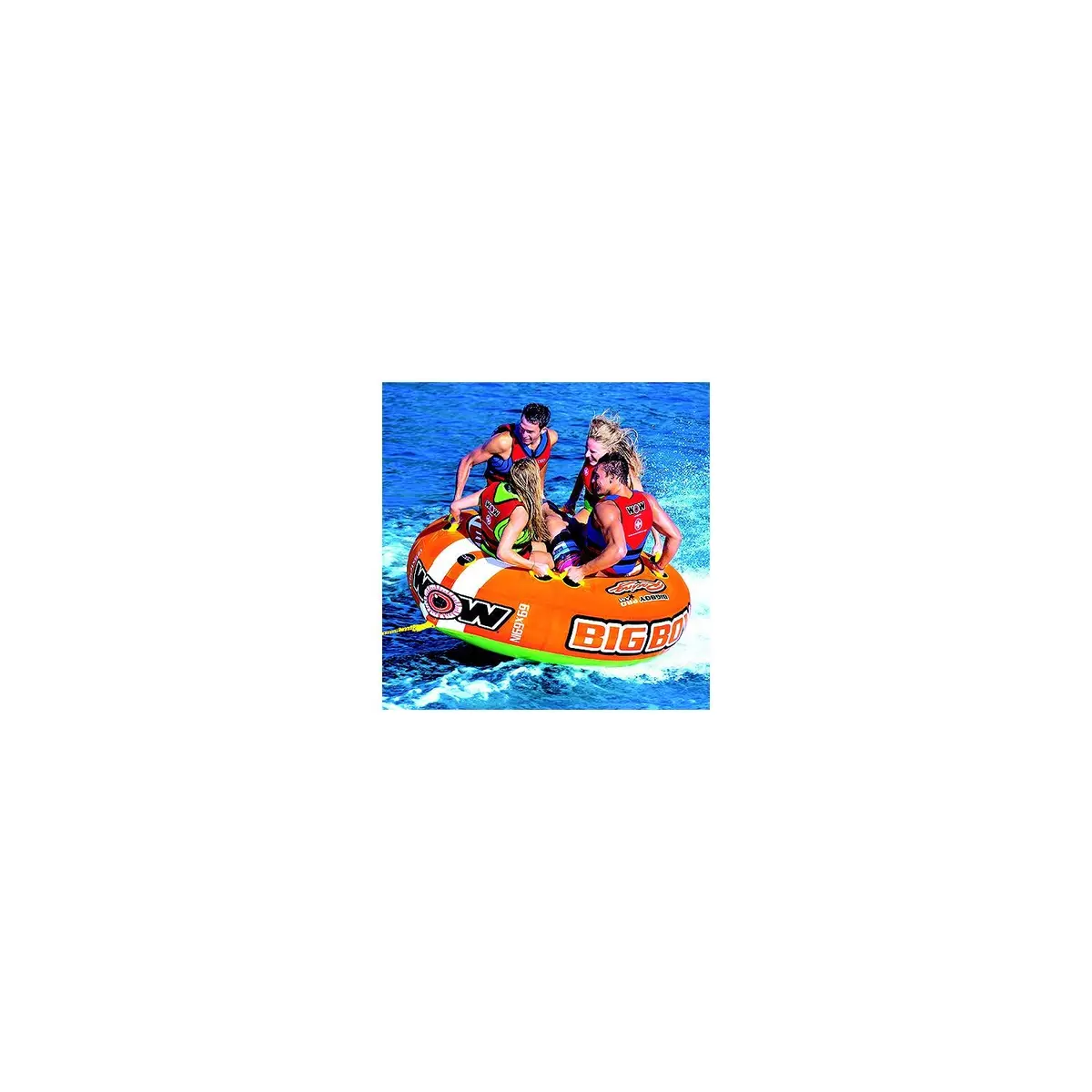Wow 151130 69" Big Boy Racing Open Top Tube, 1-4 Riders 1