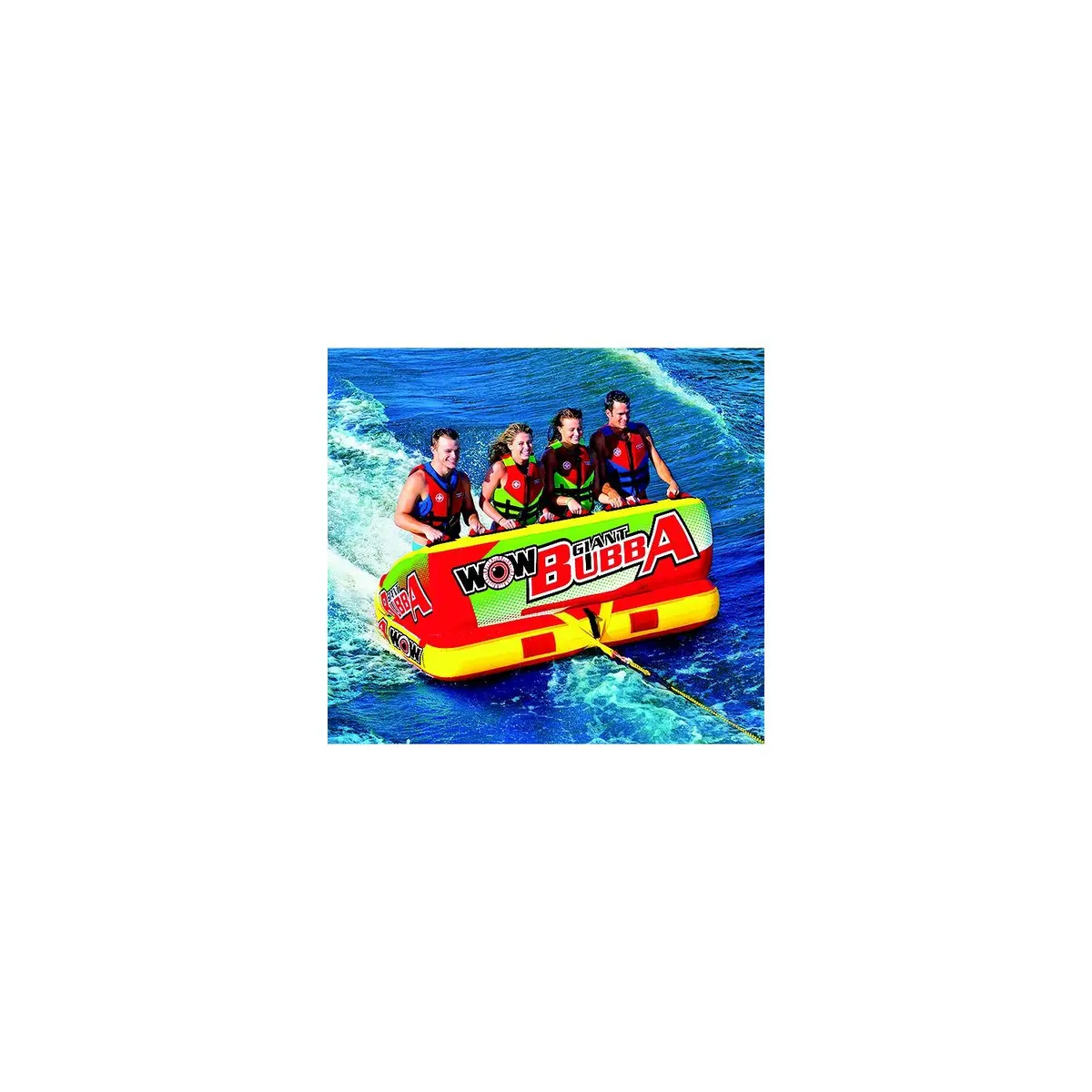 Wow Bubba Hi-Vis Towable, 1-4 Riders 1